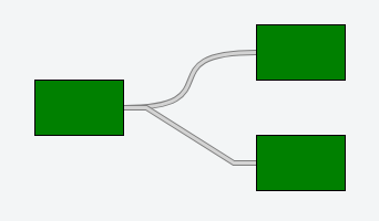How to provide a slight curve to links - GoJS - Northwoods Software